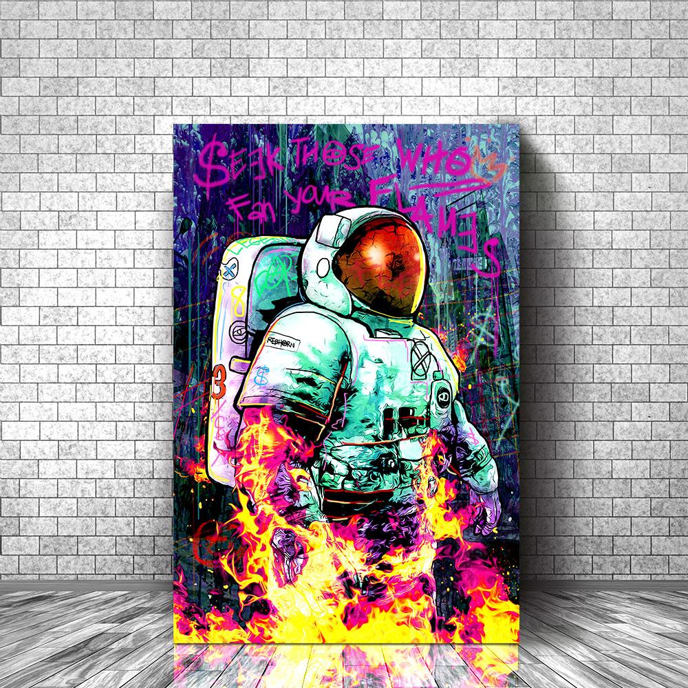 SEEK THOSE WHO FAN YOUR FLAMES - REBHORN DESIGN