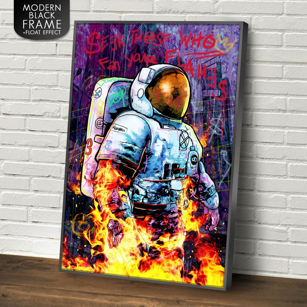 SEEK THOSE WHO FAN YOUR FLAMES - REBHORN DESIGN