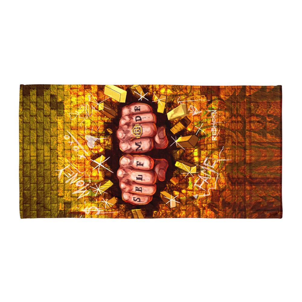 SELF MADE BEACH TOWEL - REBHORN DESIGN