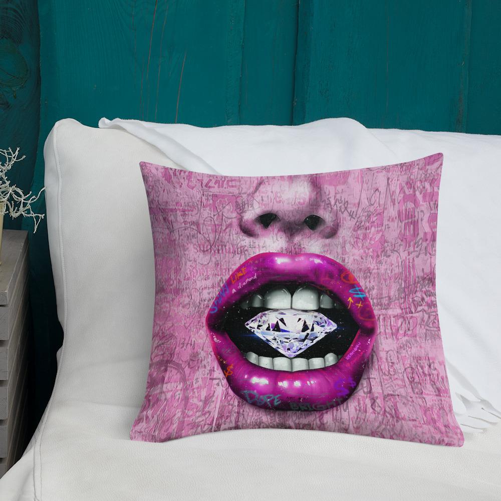 SHINE LIKE A DIAMOND PREMIUM PILLOW - REBHORN DESIGN