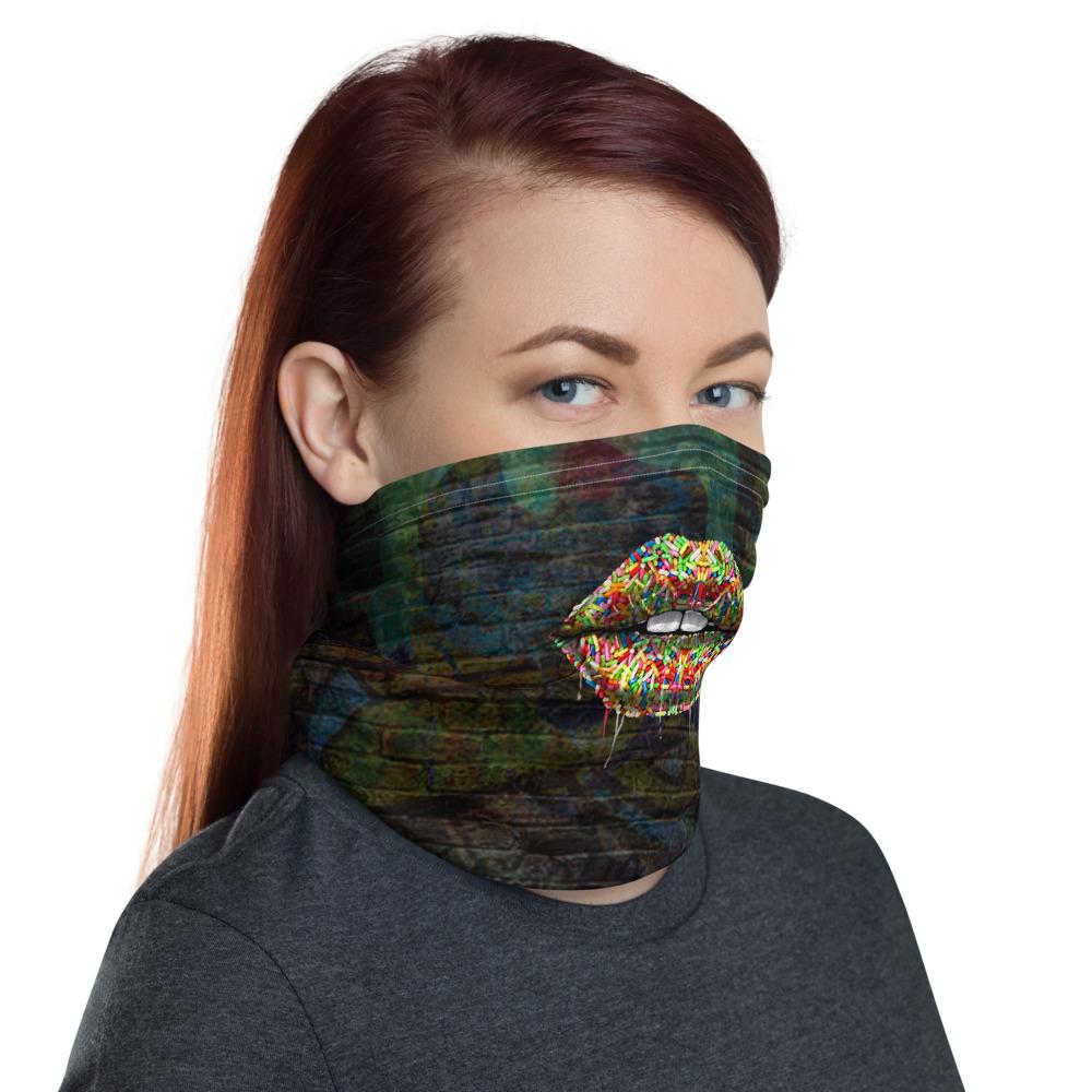 Sprinkle Lips Neck Gaiter - REBHORN DESIGN