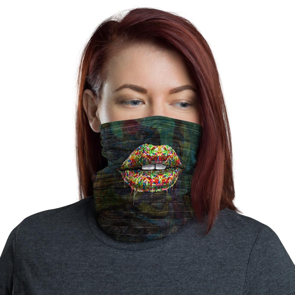 Sprinkle Lips Neck Gaiter - REBHORN DESIGN