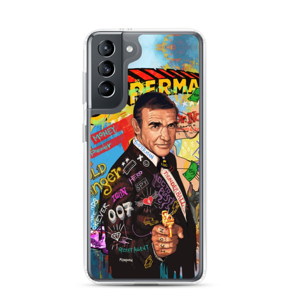 Superman's Golden Eye 007 Samsung Case - REBHORN DESIGN