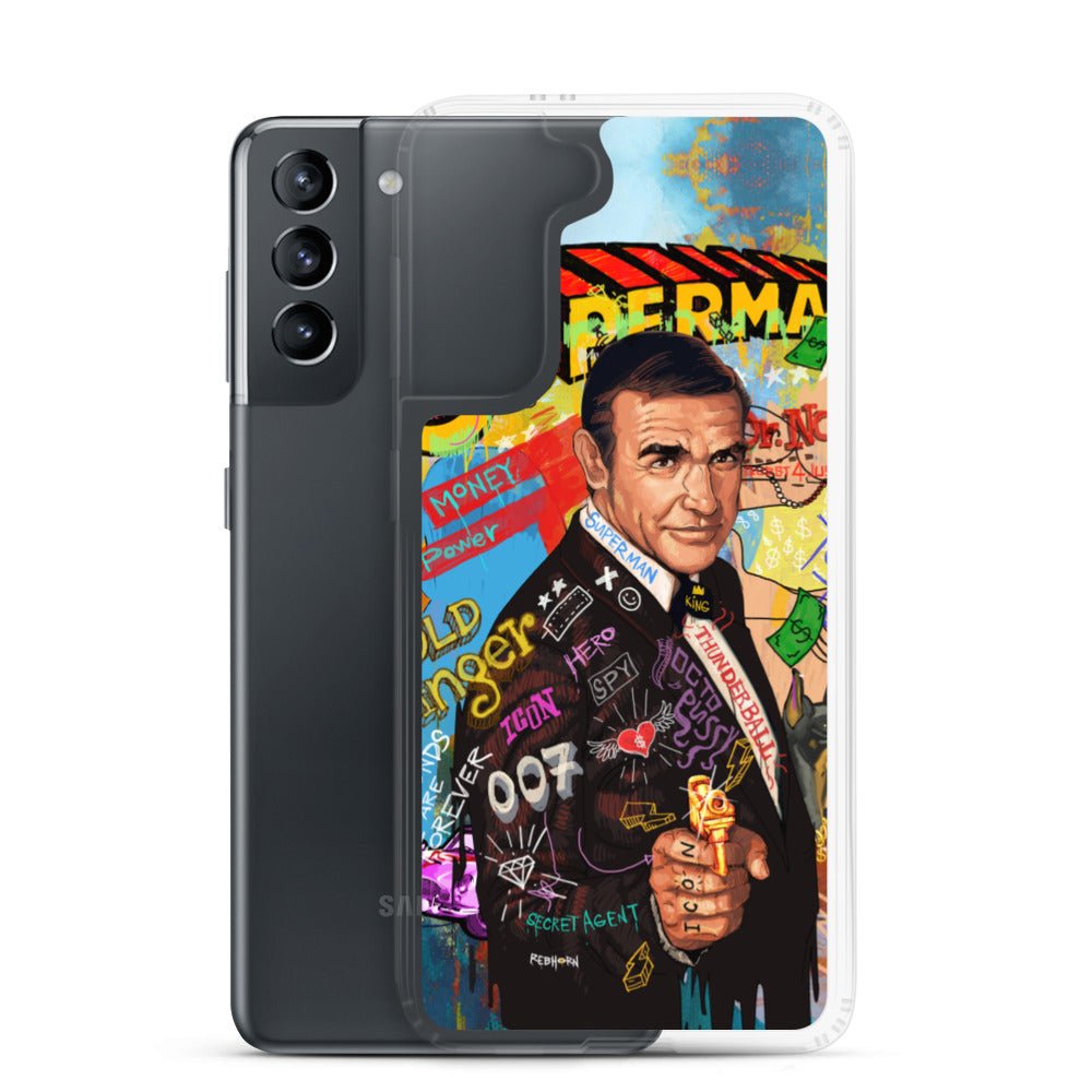 Superman's Golden Eye 007 Samsung Case - REBHORN DESIGN