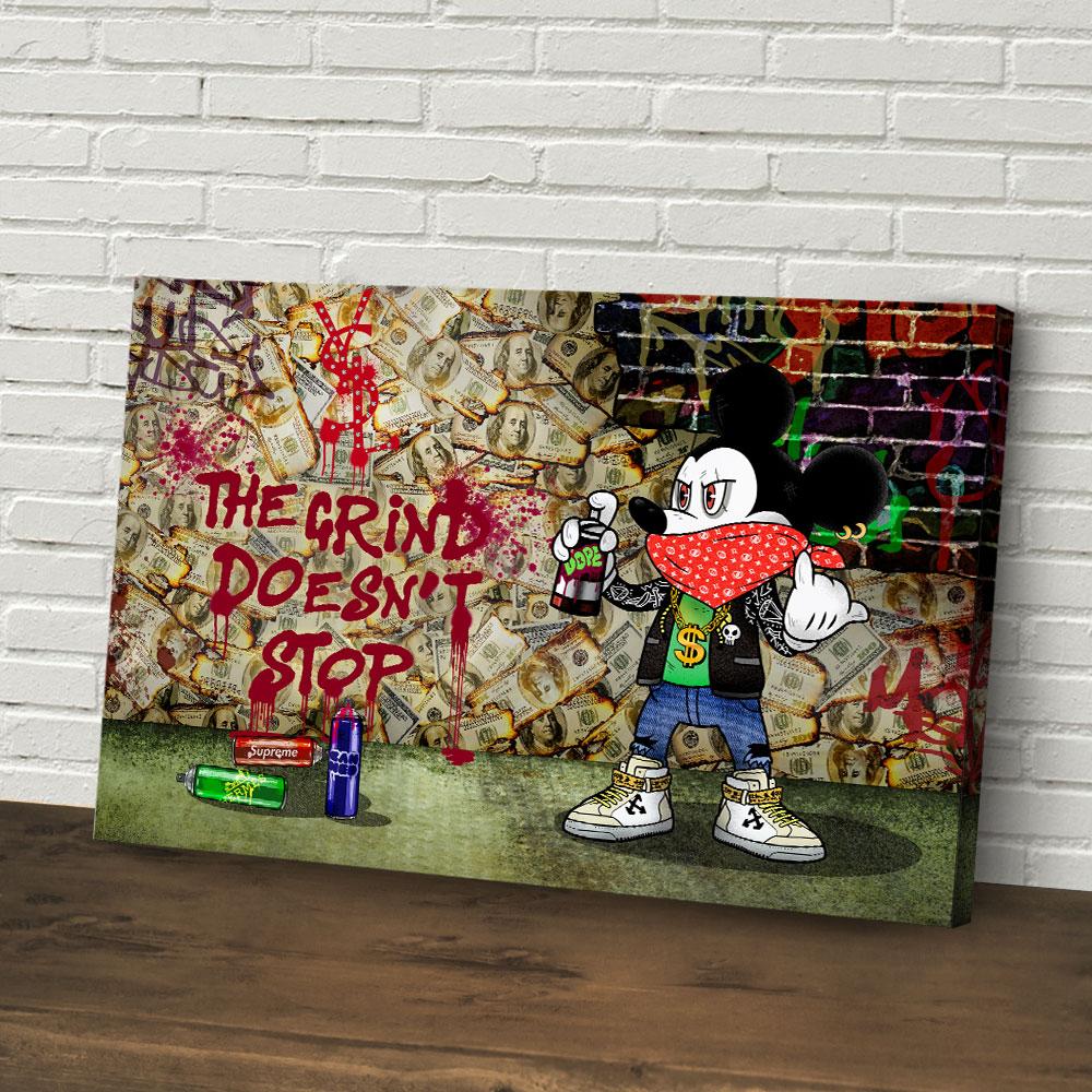 THE GRIND DOESN'T STOP - REBHORN DESIGN