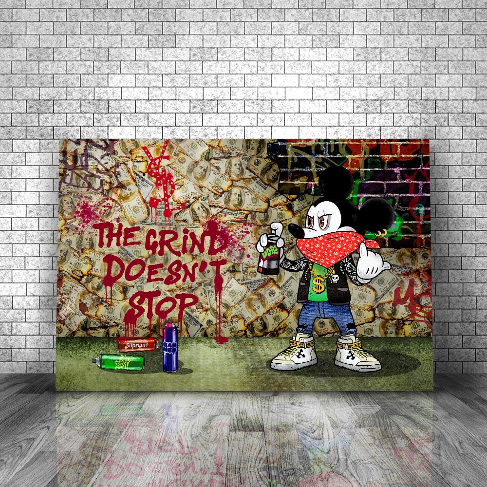 THE GRIND DOESN'T STOP - REBHORN DESIGN