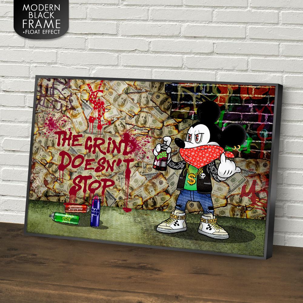 THE GRIND DOESN'T STOP - REBHORN DESIGN