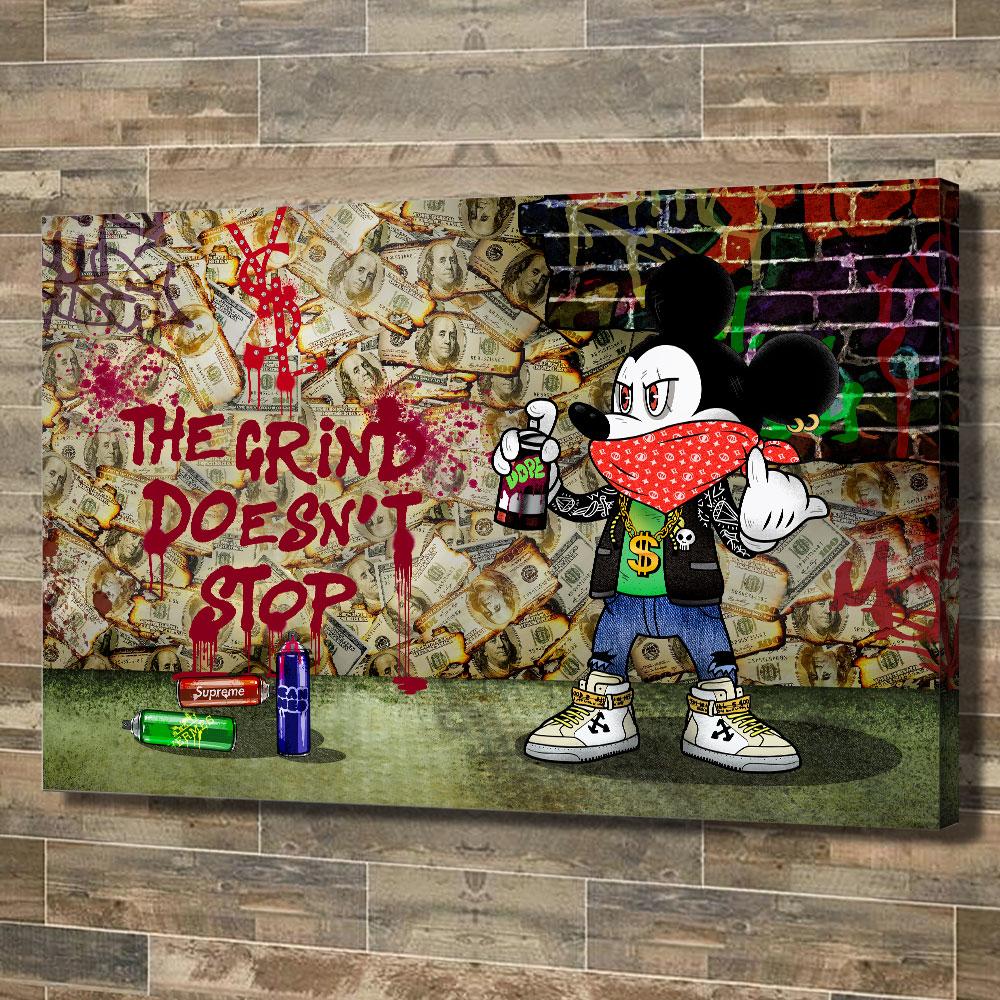 THE GRIND DOESN'T STOP - REBHORN DESIGN