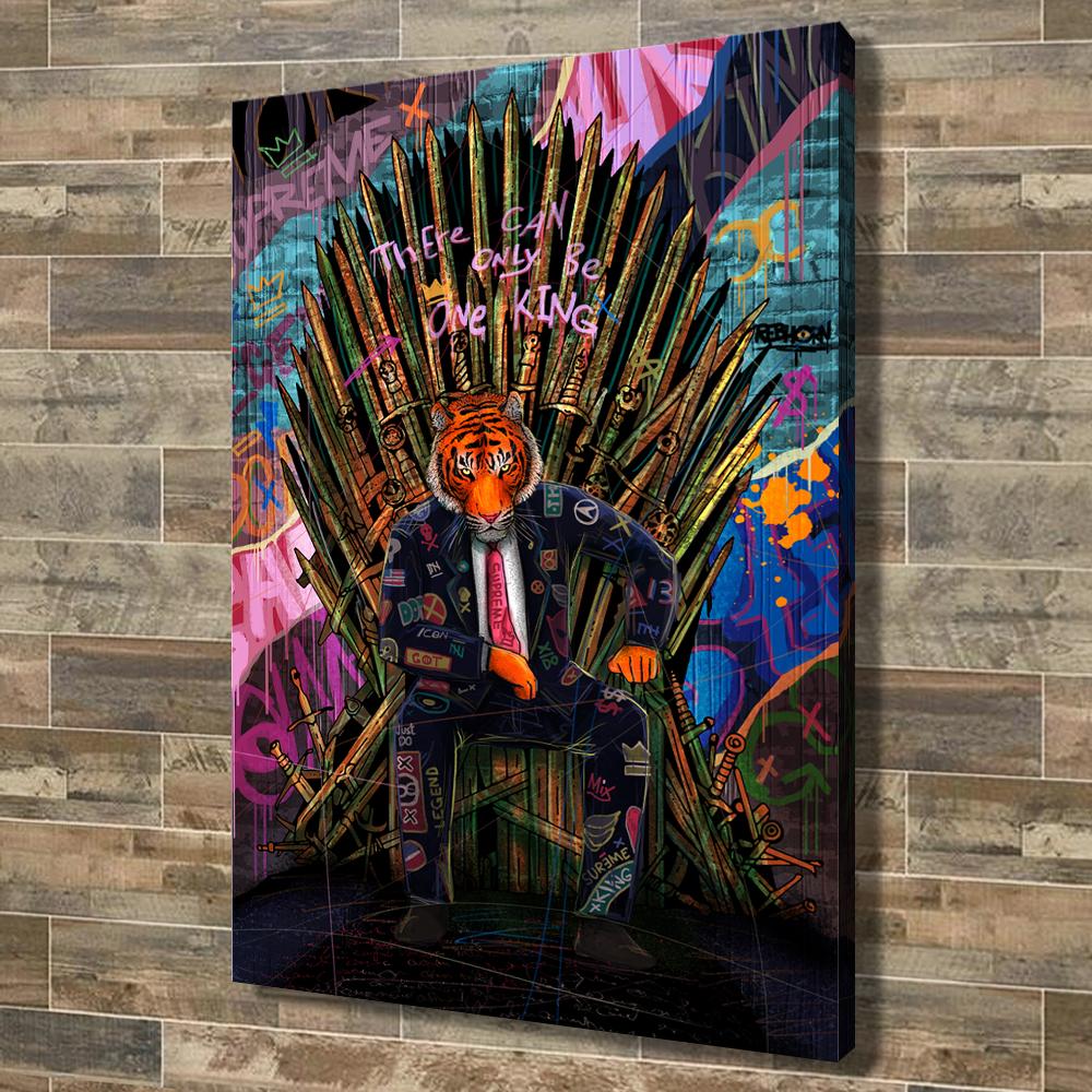 THERE CAN ONLY BE ONE KING - REBHORN DESIGN