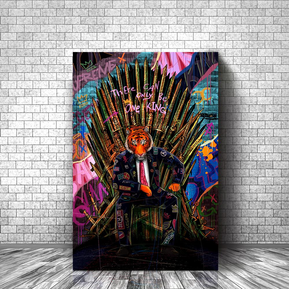 THERE CAN ONLY BE ONE KING - REBHORN DESIGN