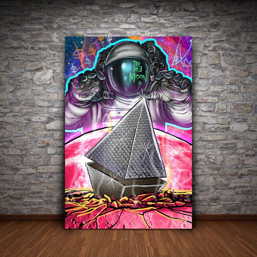 TO THE MOON - REBHORN DESIGN