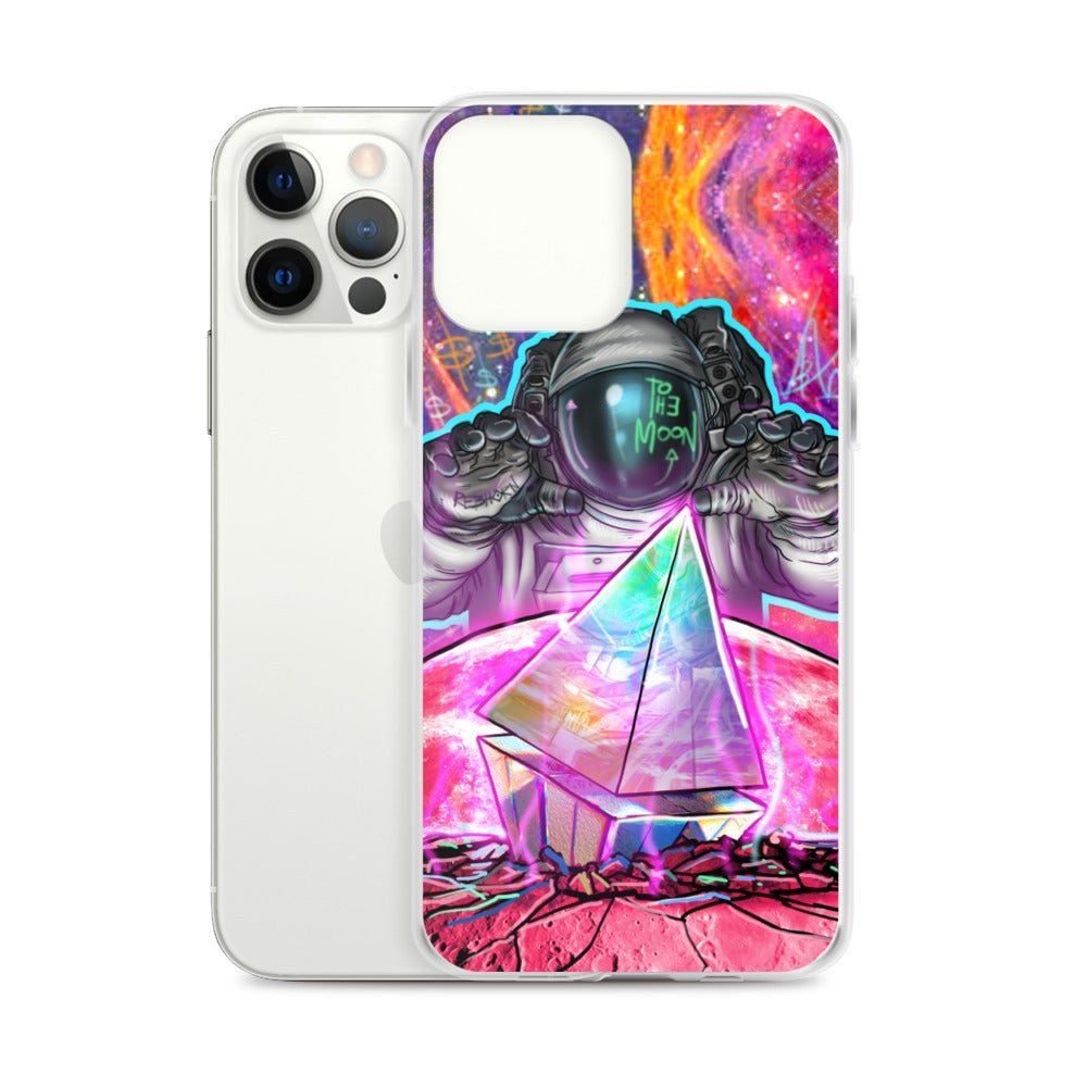 To The Moon iPhone Case - REBHORN DESIGN