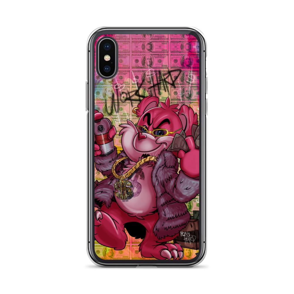 Work Hard, Play Hard iPhone Case - REBHORN DESIGN