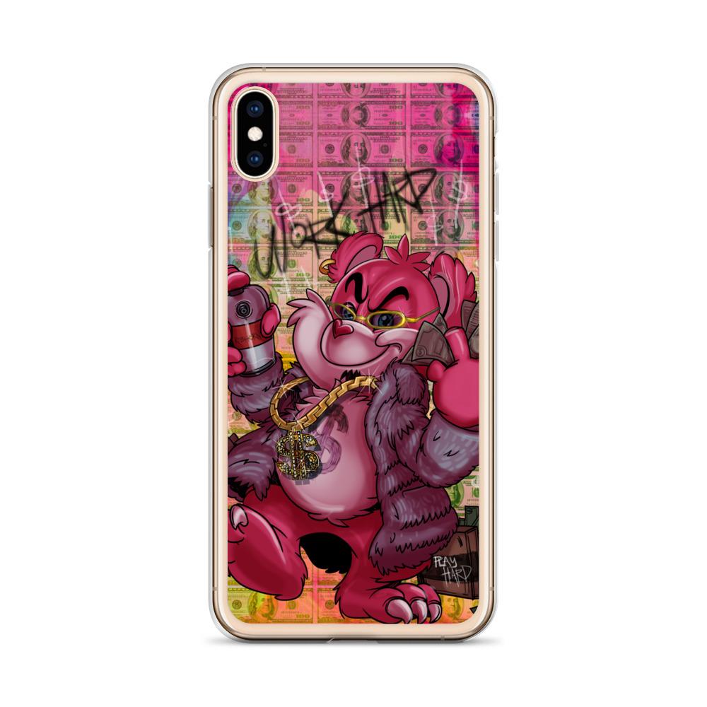 Work Hard, Play Hard iPhone Case - REBHORN DESIGN