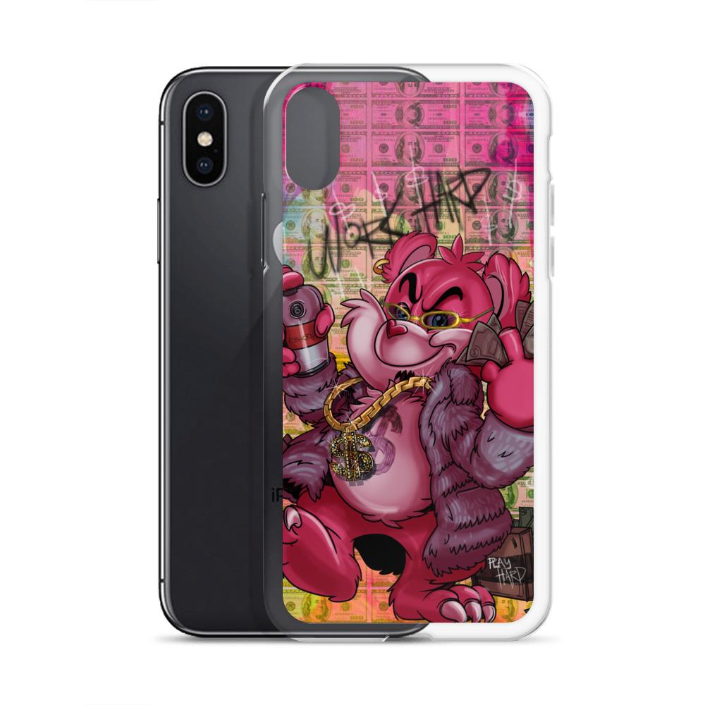 Work Hard, Play Hard iPhone Case - REBHORN DESIGN