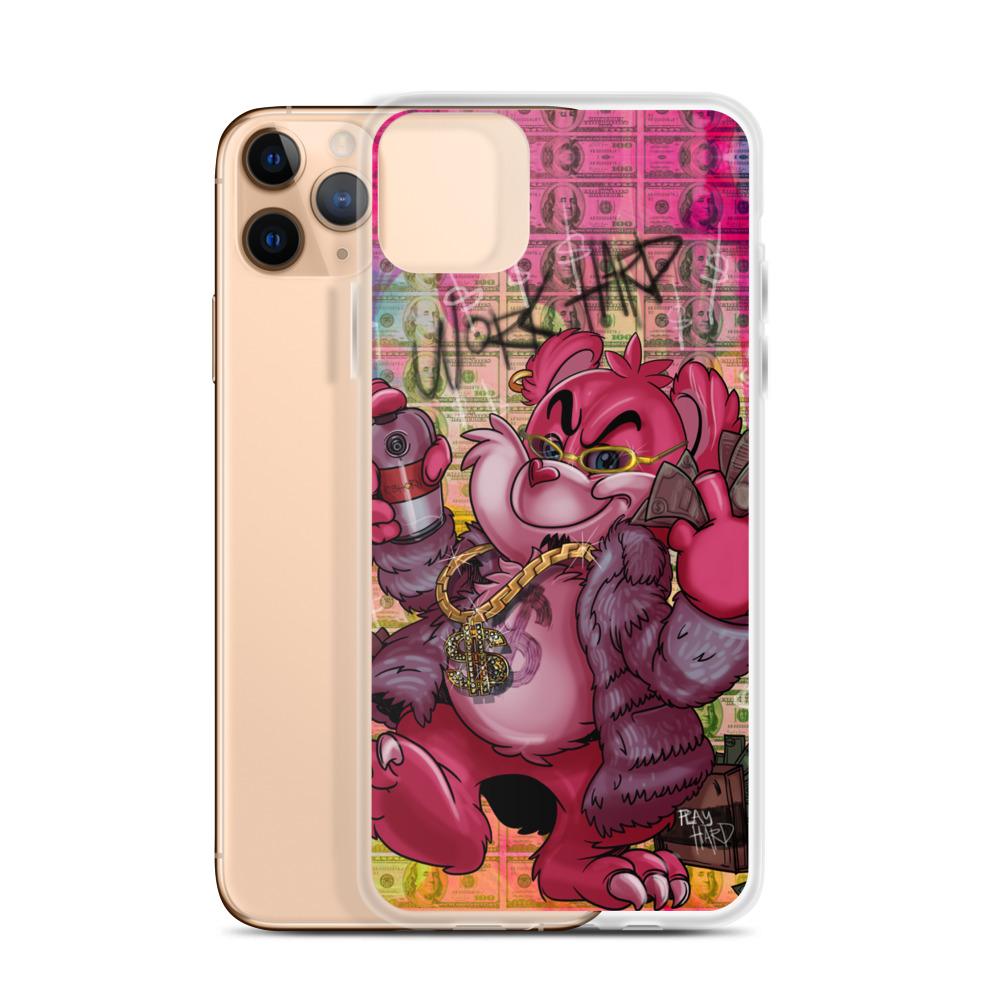 Work Hard, Play Hard iPhone Case - REBHORN DESIGN