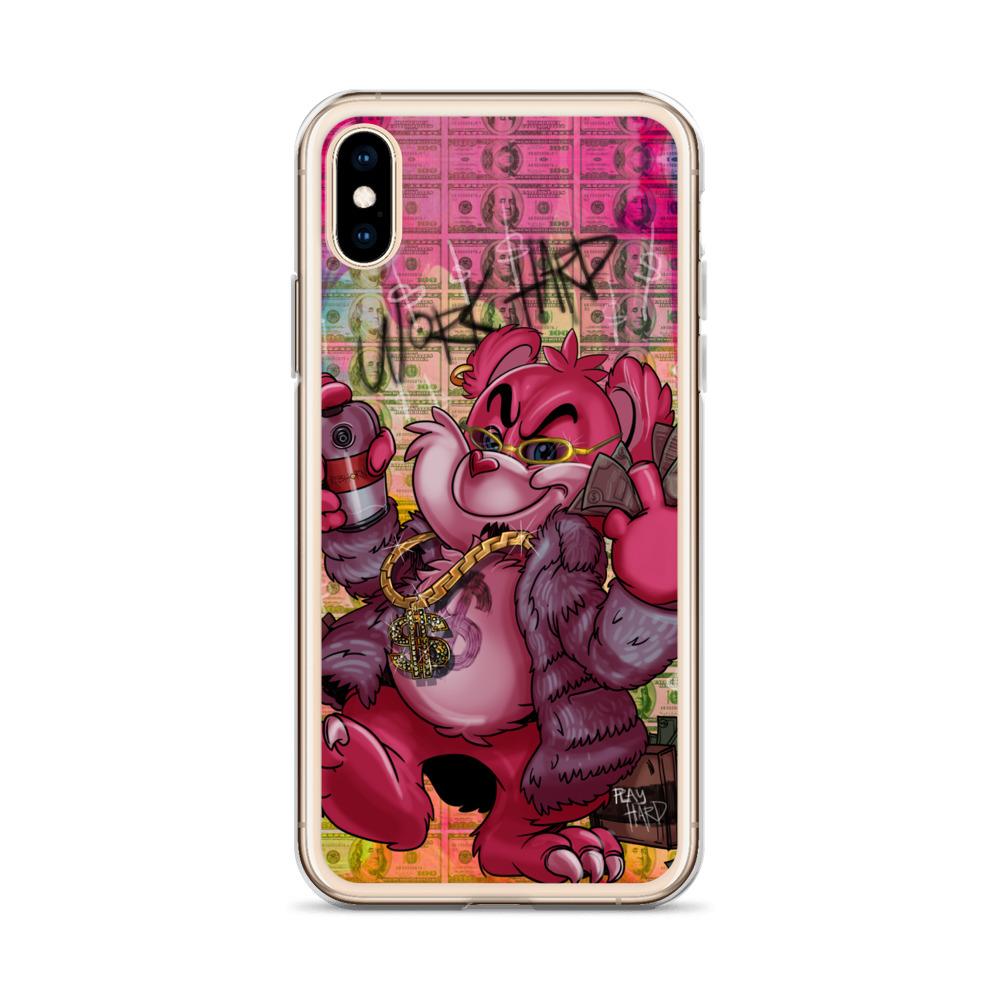 Work Hard, Play Hard iPhone Case - REBHORN DESIGN