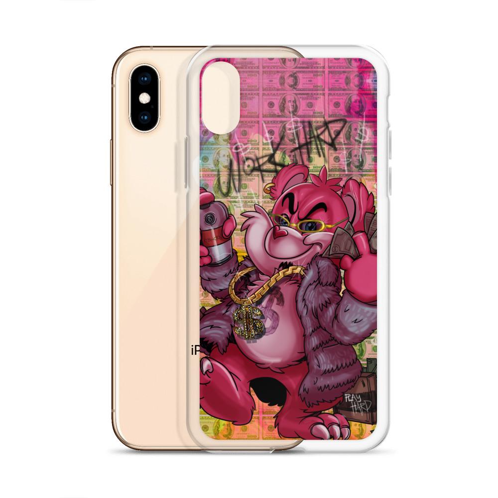 Work Hard, Play Hard iPhone Case - REBHORN DESIGN