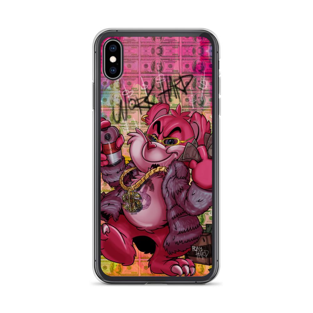 Work Hard, Play Hard iPhone Case - REBHORN DESIGN