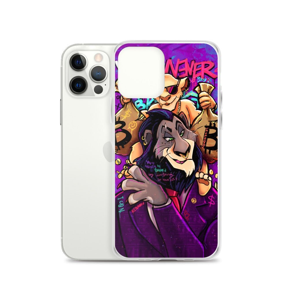 You'll Never Be Broke By Investing In Yourself iPhone Case - REBHORN DESIGN